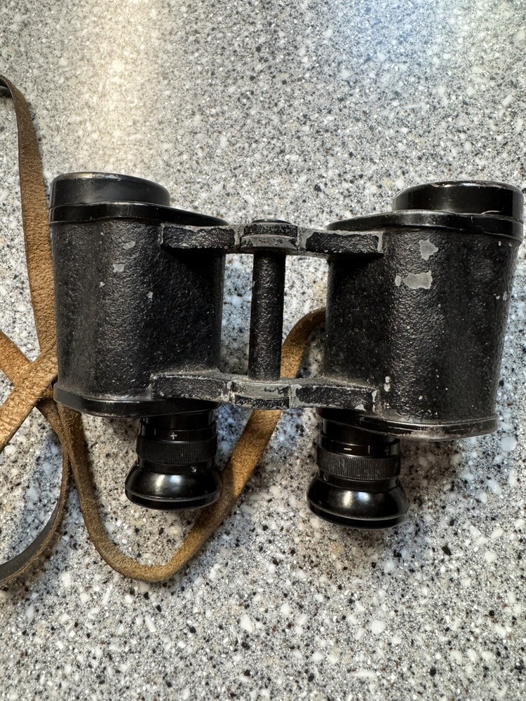 WW2 German binoculars Deinstglass 6x30 Factory Code ddx +
