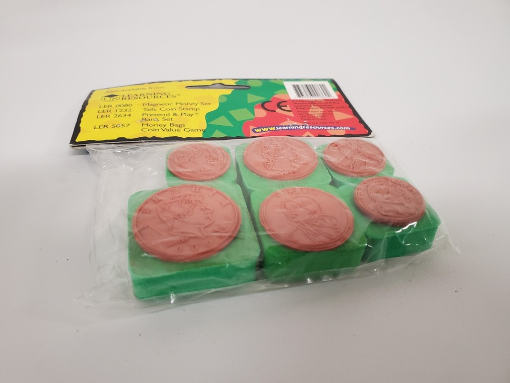 Learning Resources Coin Stamps Set