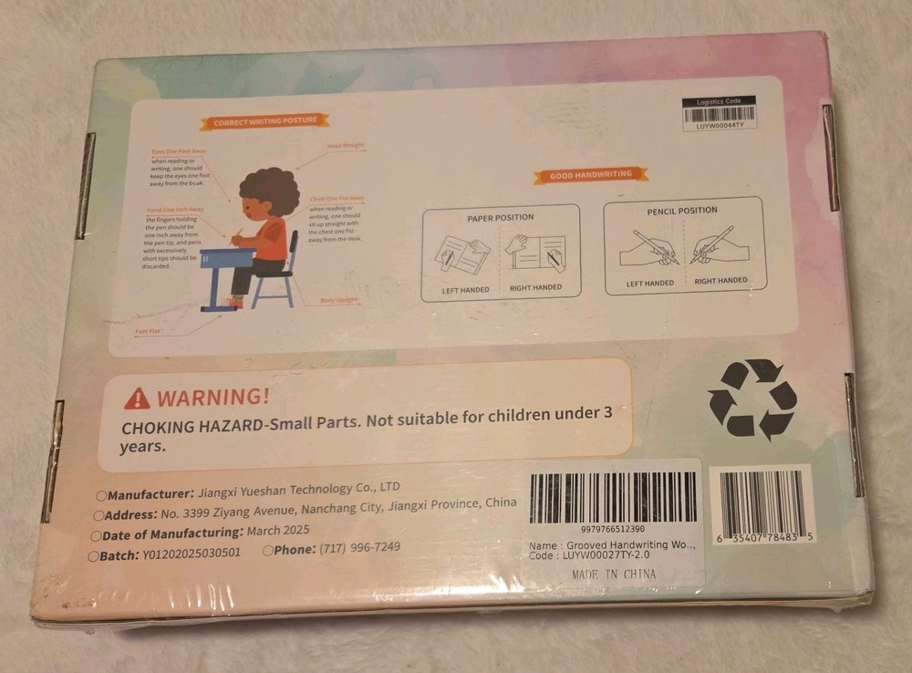 NEW Magic Grooved Writing Practice. Brand New Sealed Original Packaging