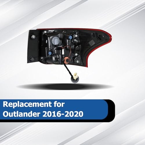 Left Side Outer Tail Light Assembly Replacement for Mitsubishi Outlander 2016