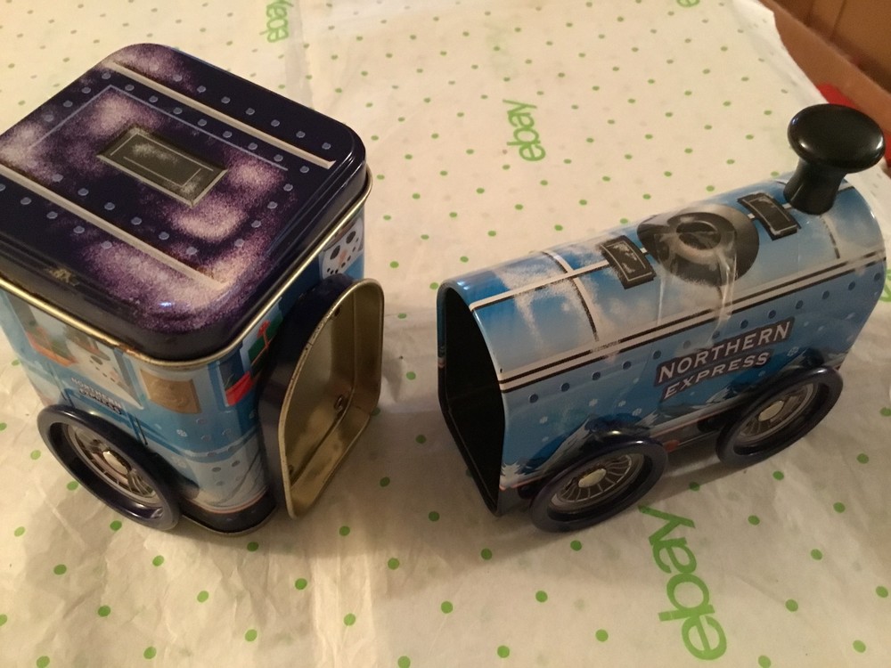 Northern express metal tin