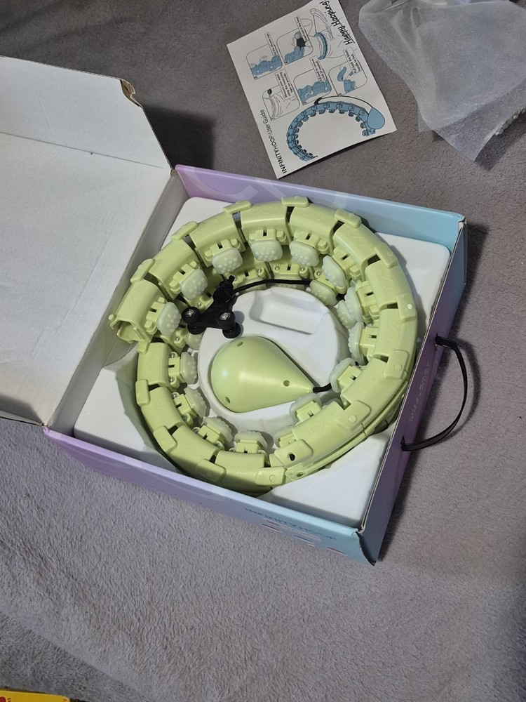 INFINITY HOOP Weighted Hoop - Light Green