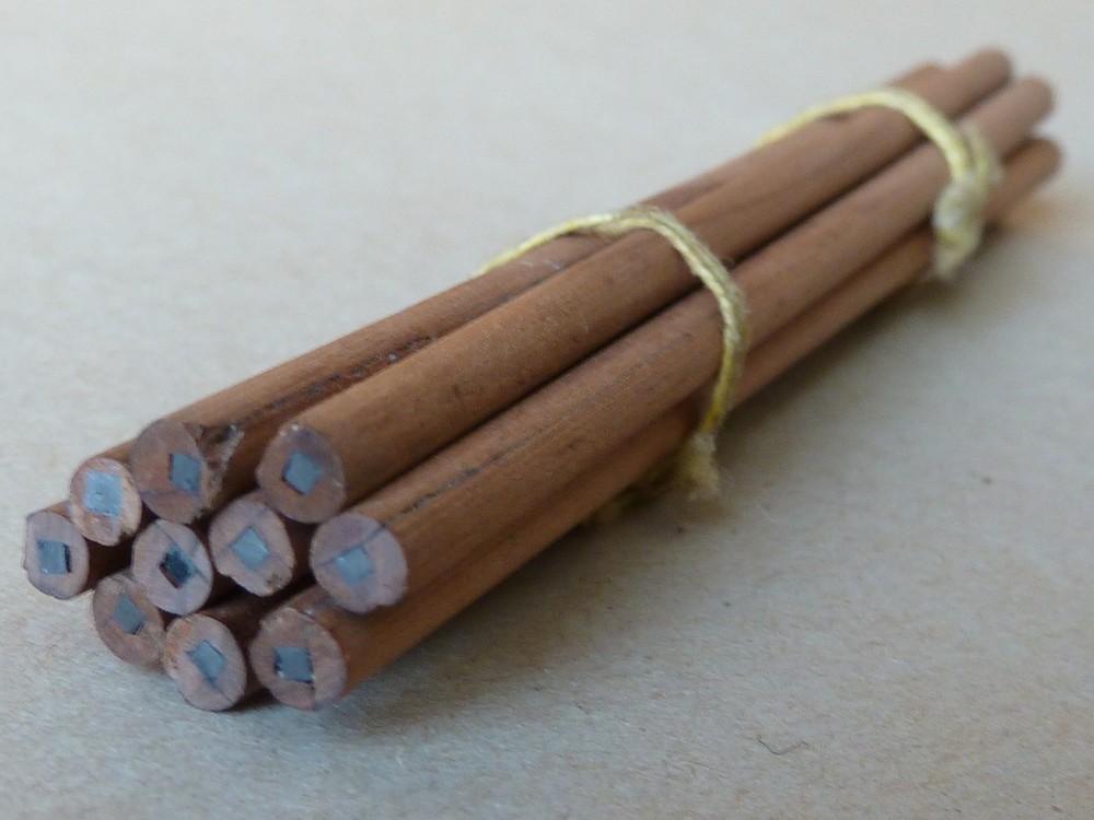Criterion Square Lead Cedar Pencils Notebook Diary Technical Drawing Engineering