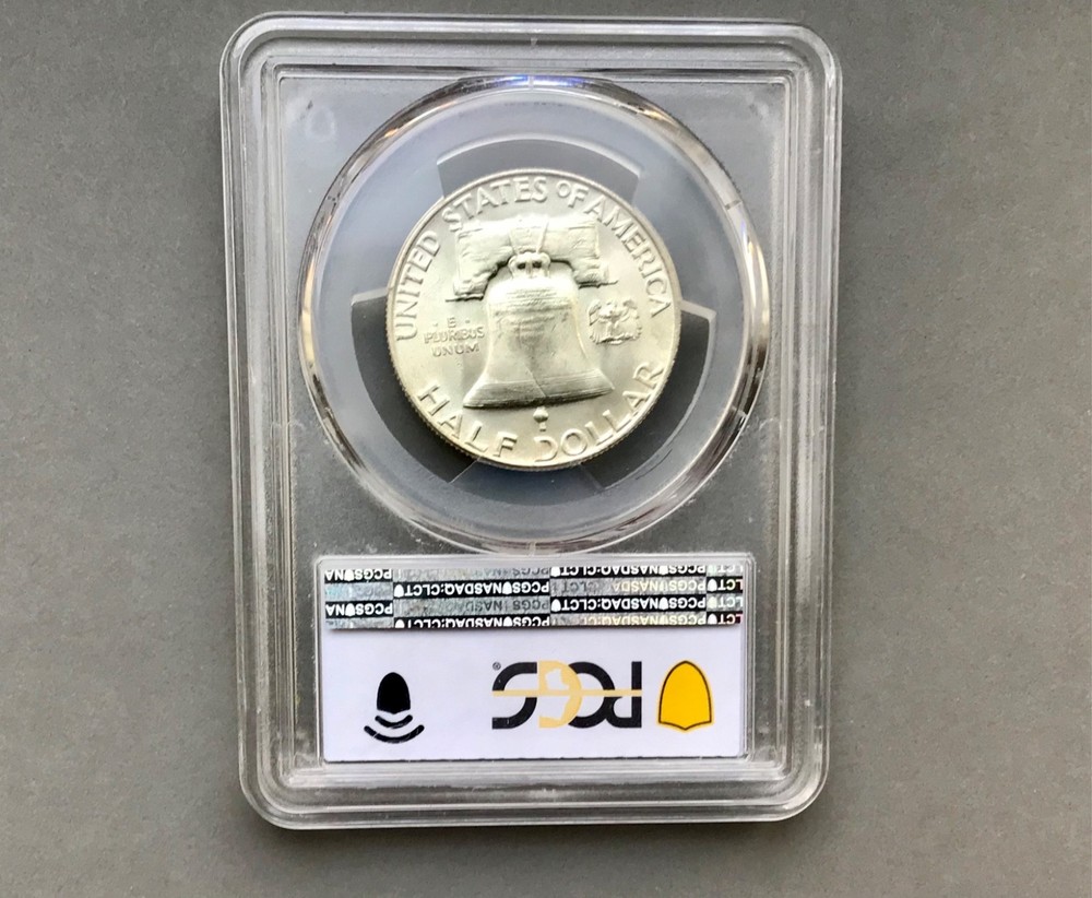 1959 Franklin PCGS MS65FBL DDR Type 2/1