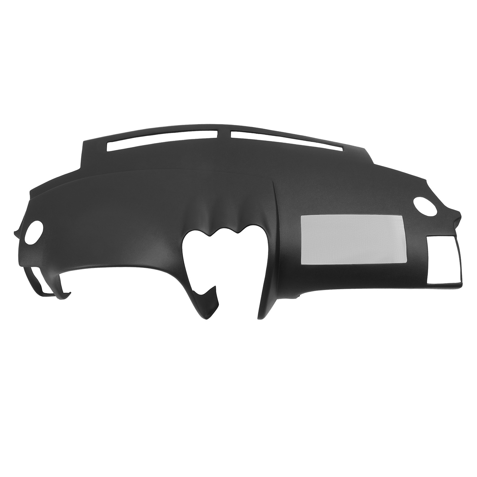 Molded Dashboard Cover Center Dash Cap Overlay Black For Nissan Altima 2008-2012