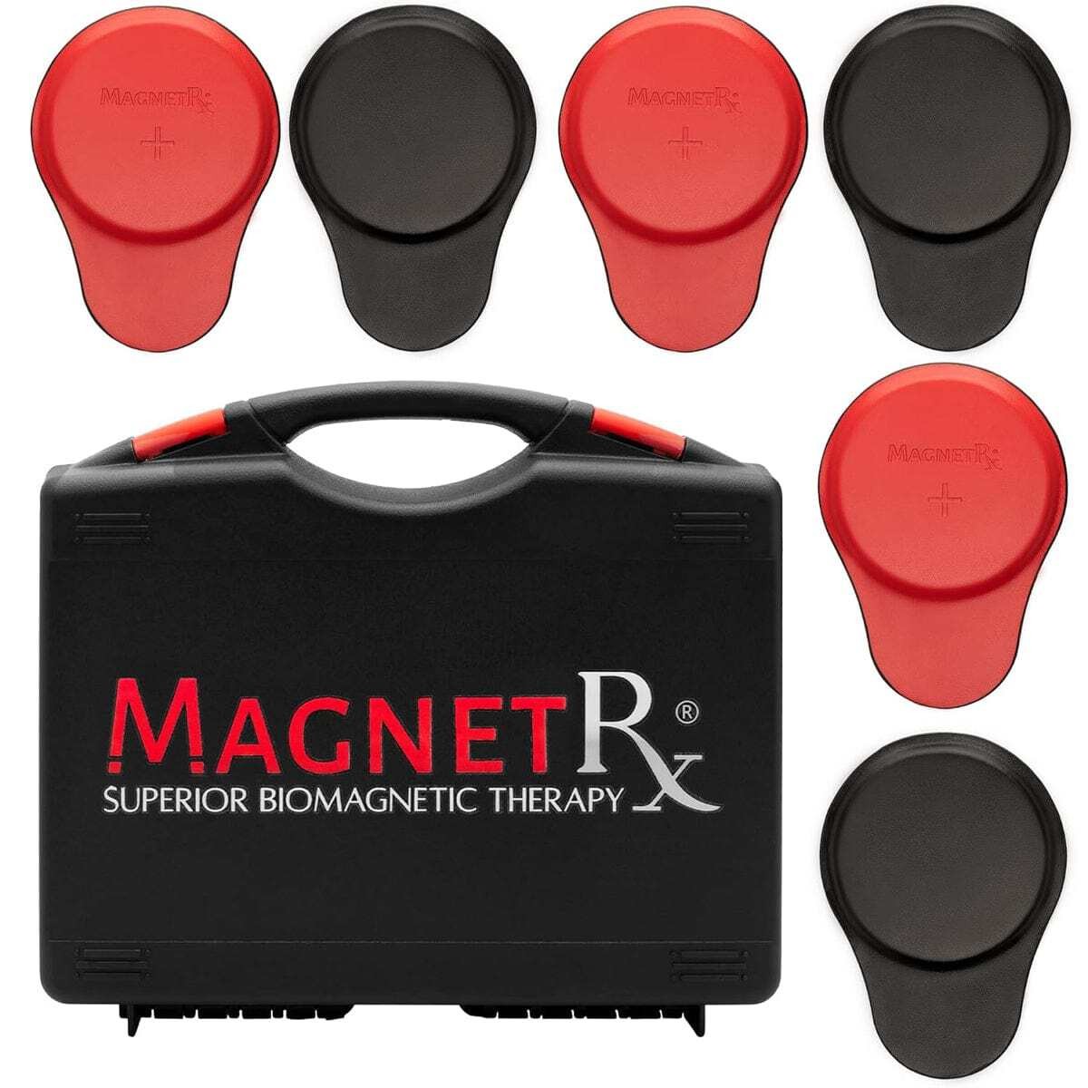 MagnetRX Biomagnetic Therapy Magnets Set (Large 6 Units)