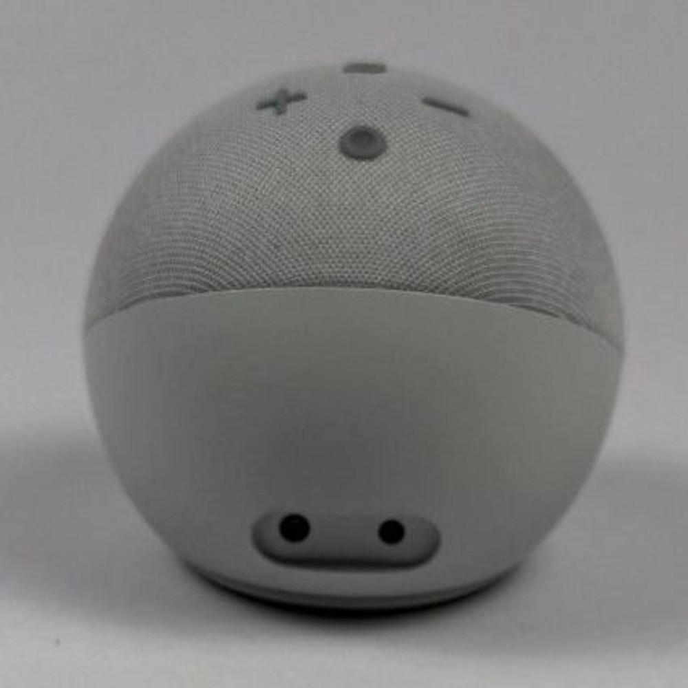 Amazon Echo Dot 4th Gen Light Grey Used Smart Speaker Alexa Orb Design