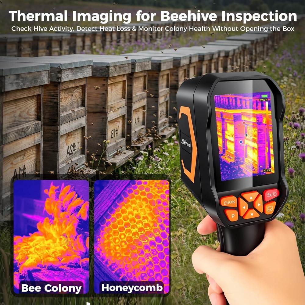 ANXTECH Thermal Imager 512x384 TISR Resolution Handheld Infrared Camera