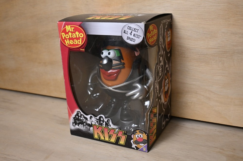 KISS Mr. Potato Head Complete Set of 4 In Box - Ace, Paul, Gene, Peter