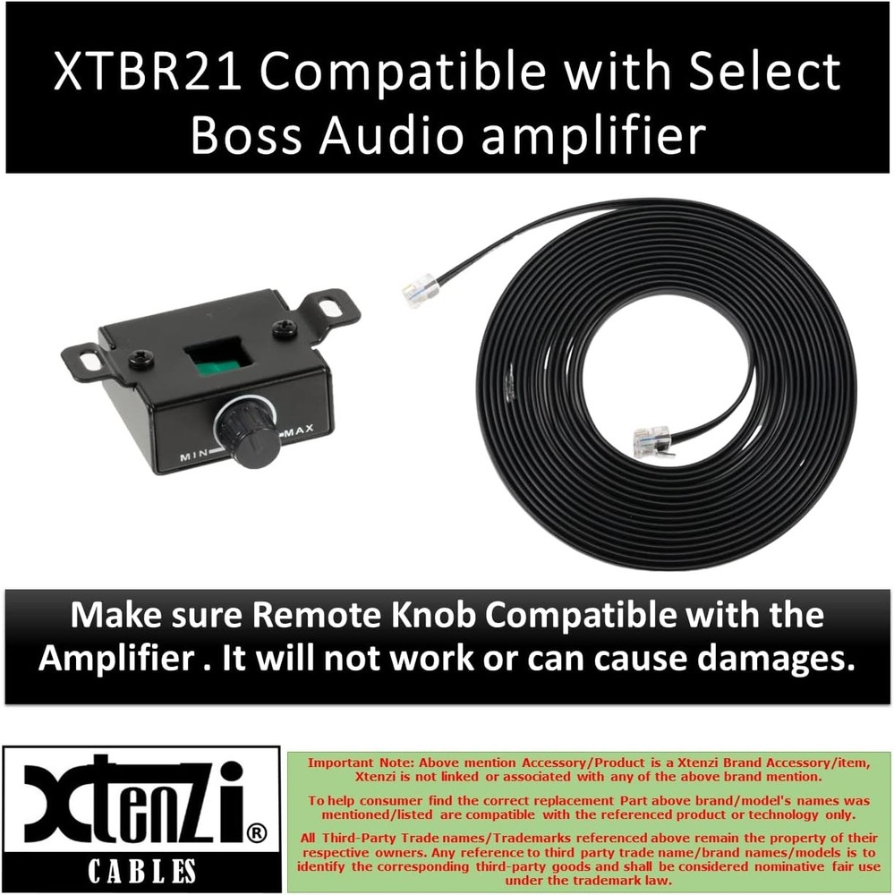 Amplifier Bass Knob Control Remote