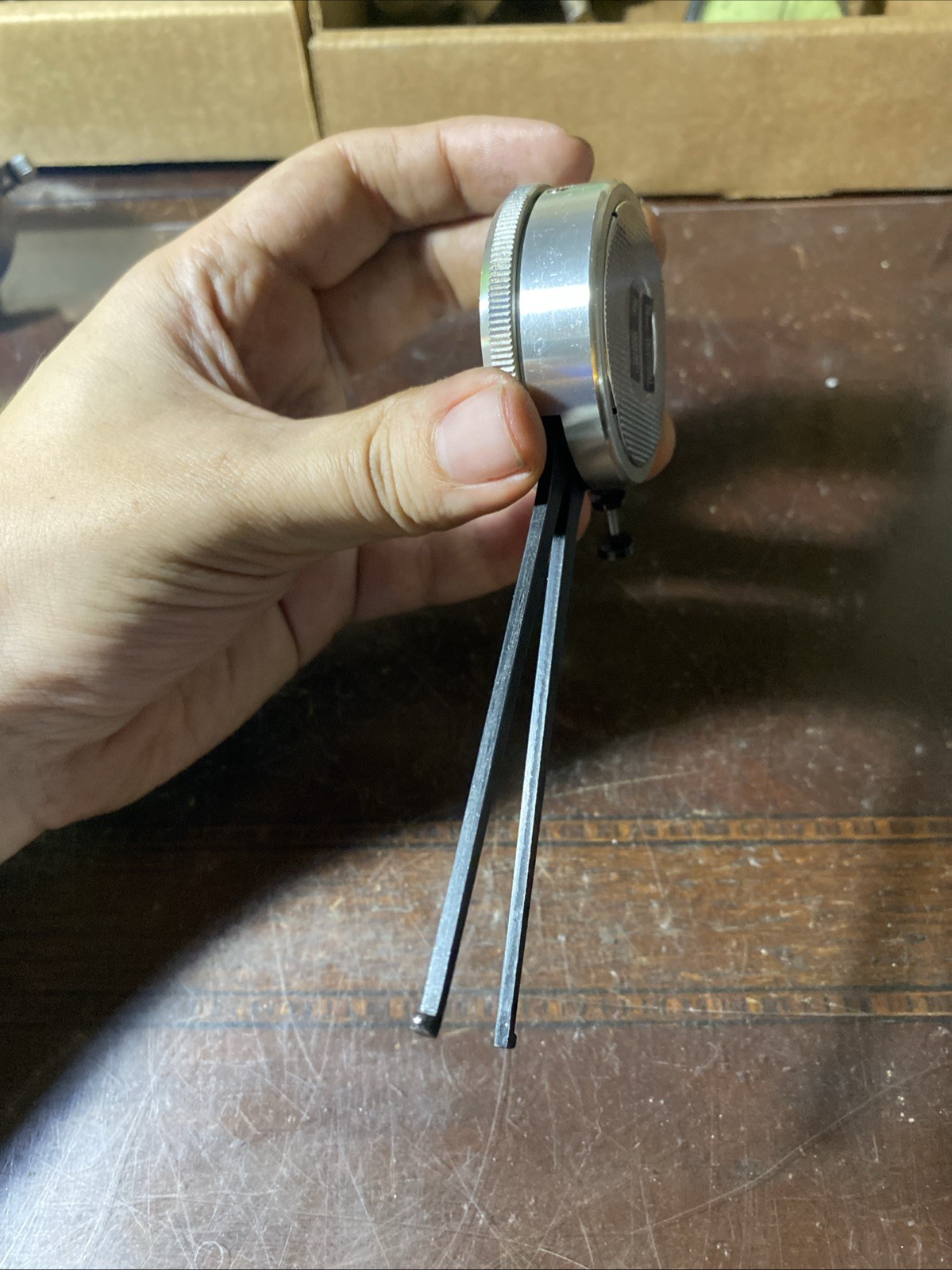 Spi Swiss Precision Internal Dial Caliper Gage 3/8"- 1-3/8" 20-950-2 (M47)