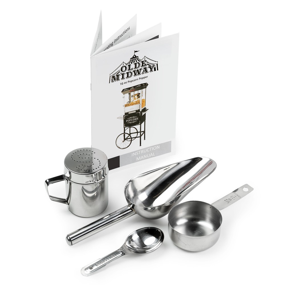 Bar Style Popcorn Machine Maker Popper with 10-Ounce Kettle
