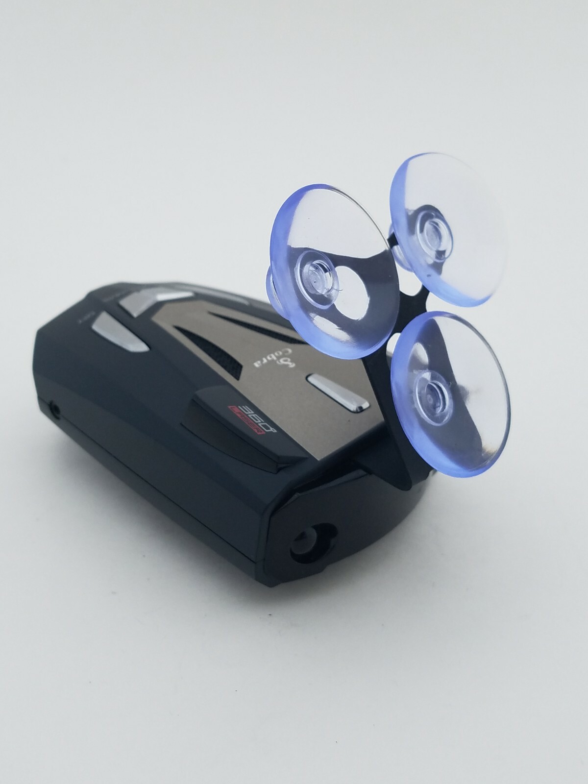 New - COBRA - Windshield Mount Radar Detector w/6 Clear Suction Cups (C3)