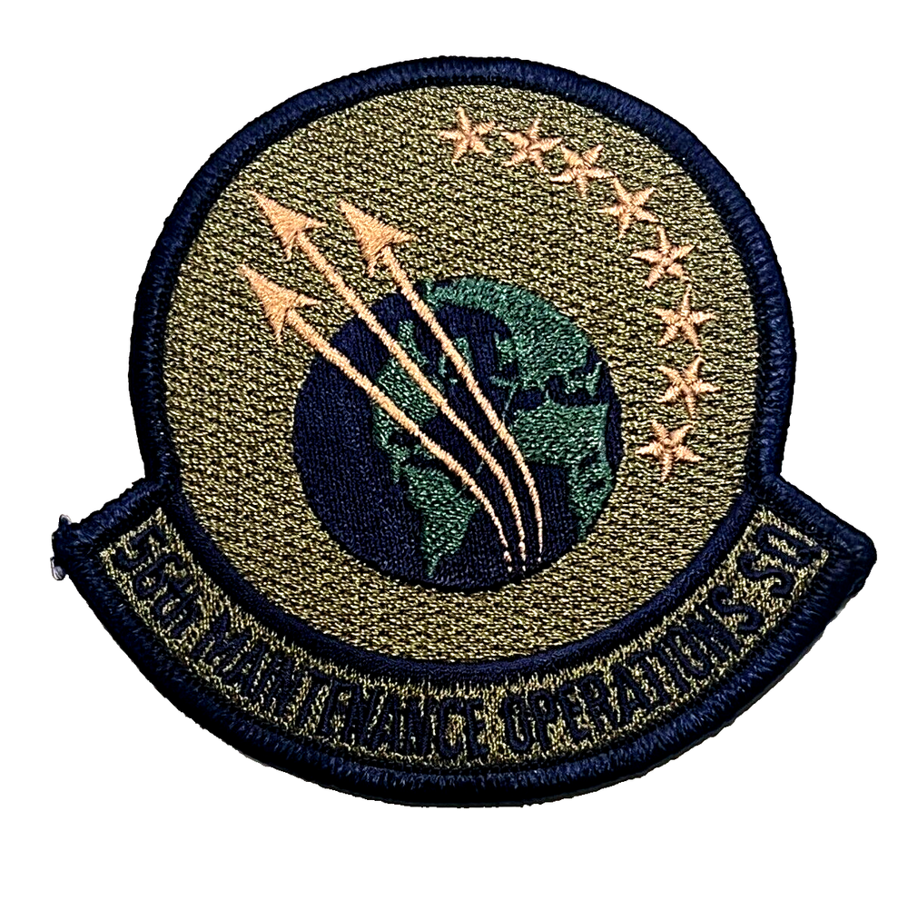 US AIR FORCE 56TH MAINTENANCE OPERATIONS SQUADRON PATCH (AFG+)