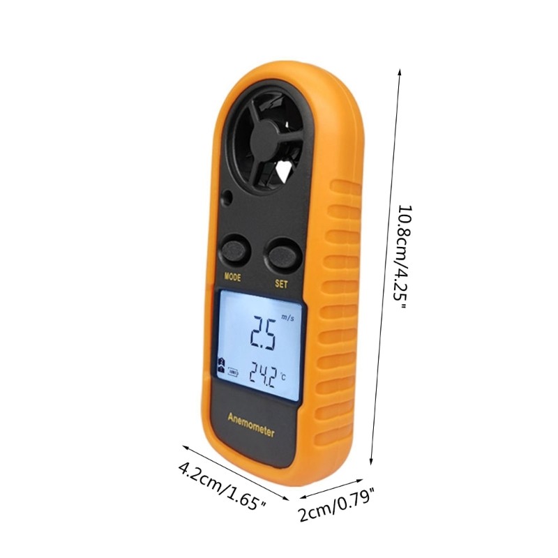 Digital Anemometer Handheld Wind Speed Meter
