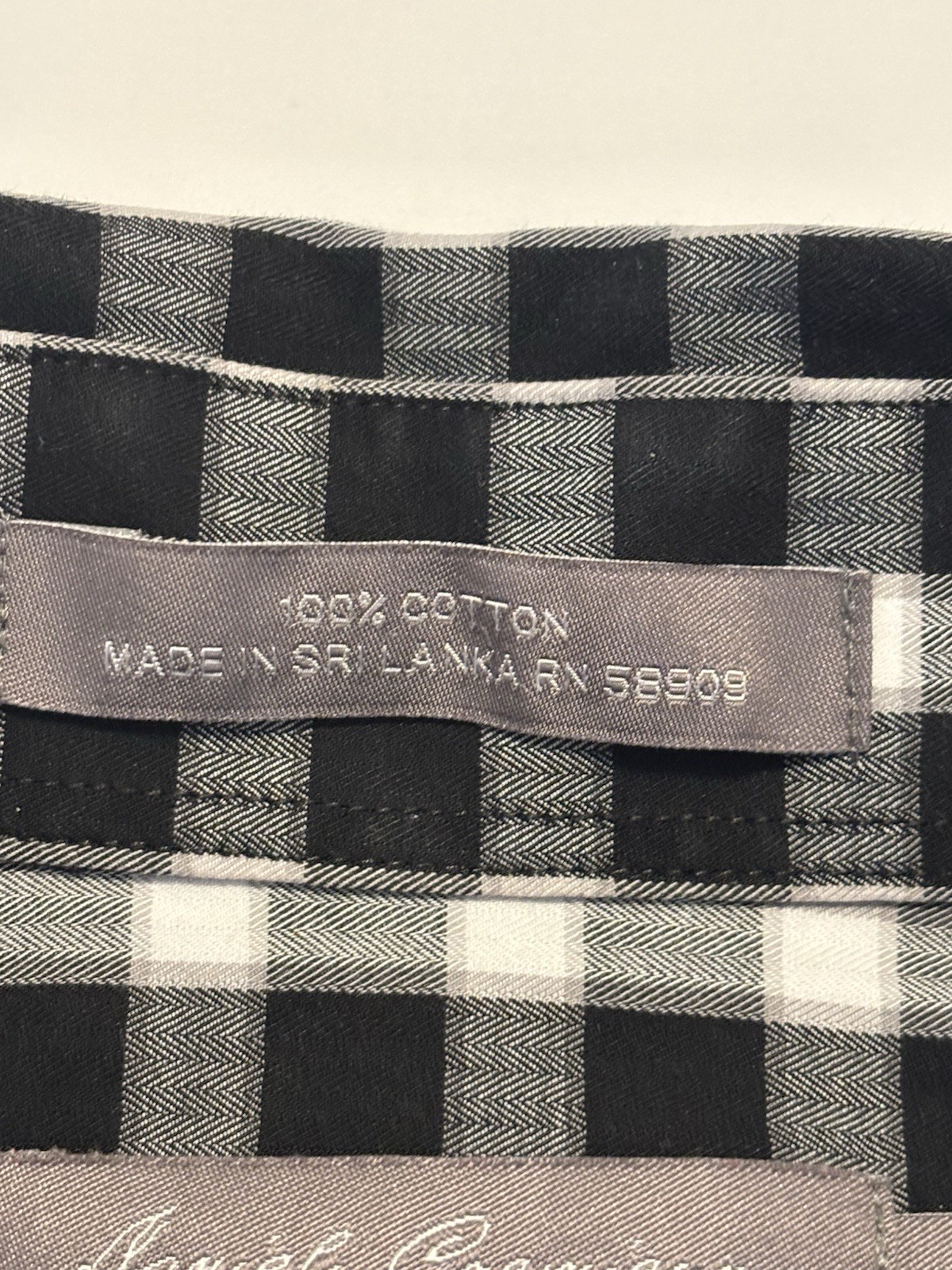 Daniel Cremieux Signature Collection Men's Dress Shirt M