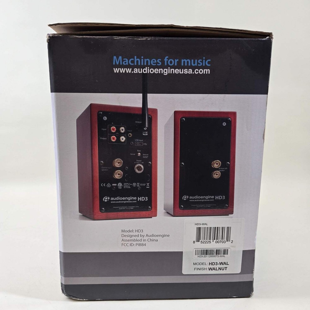 audioengine hd3 powered (active) 2.0-channel bookshelf speaker system Black HD3