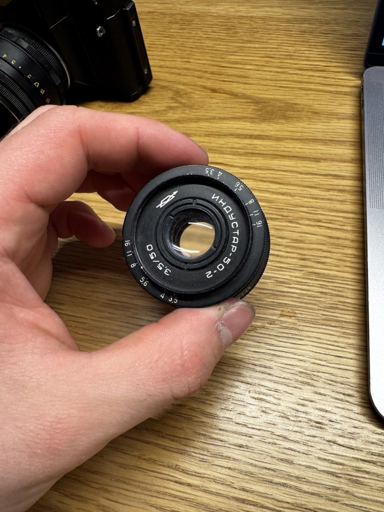 INDUSTAR 50-2; 3,5/50; VERY GOOD CONDITION