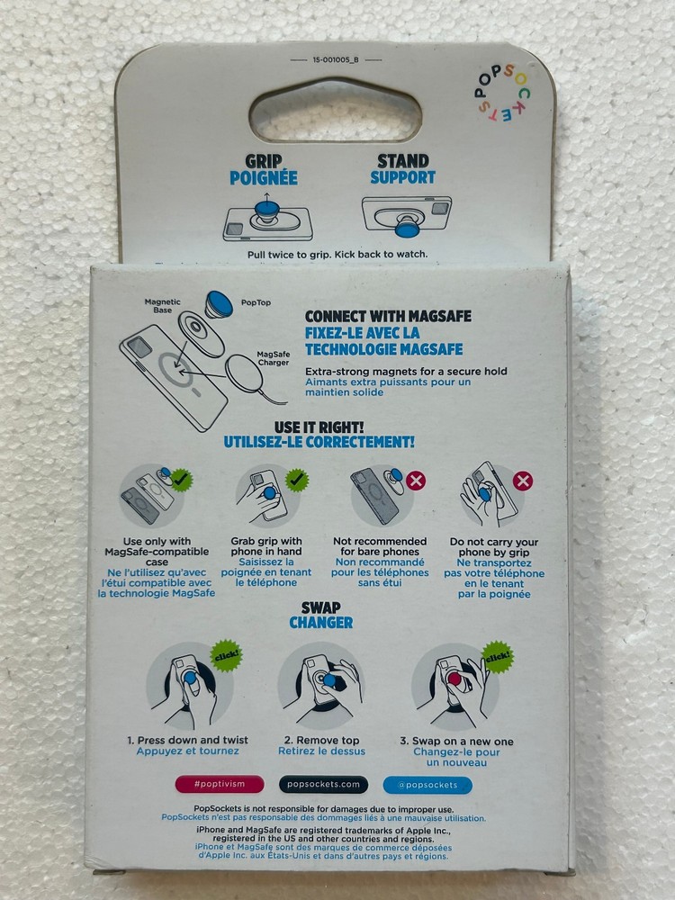 POPSOCKETS - POP GRIP FOR MAGSAFE - NEW