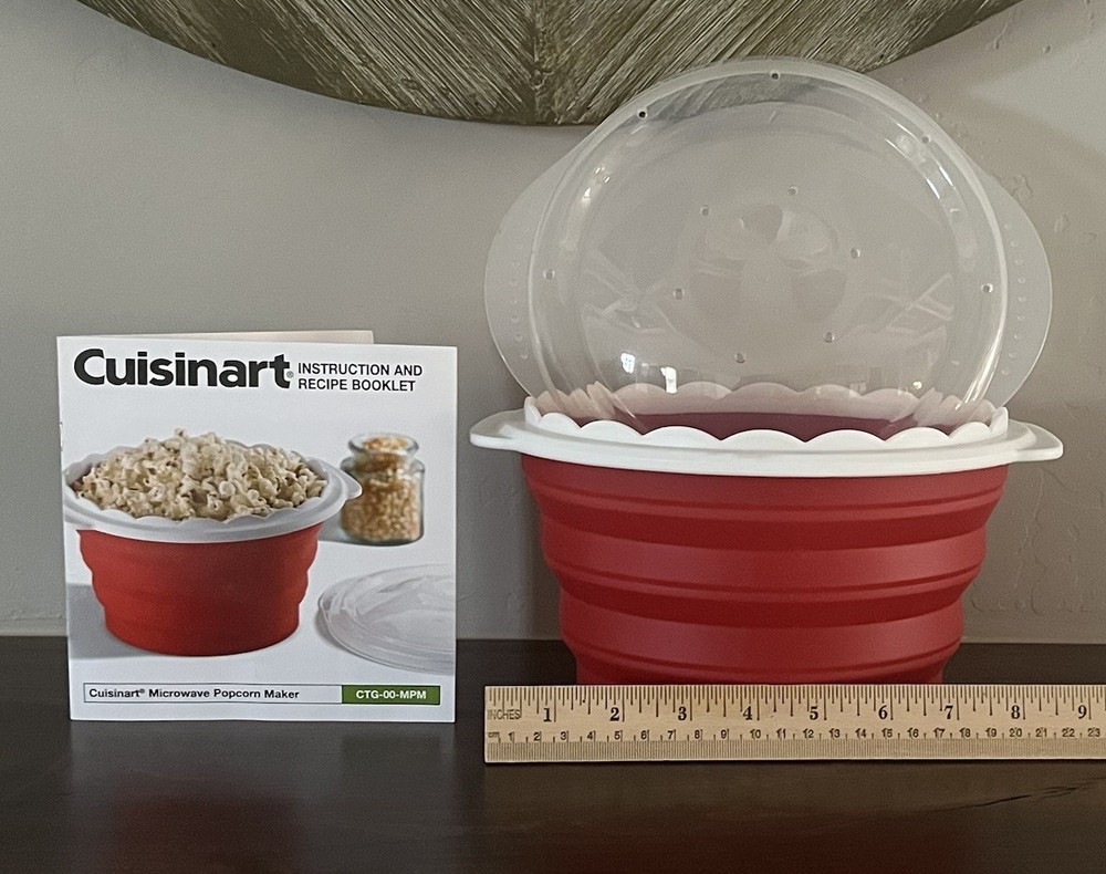 Cuisinart Collapsible Microwave Popcorn Maker - 10 Cup Capacity