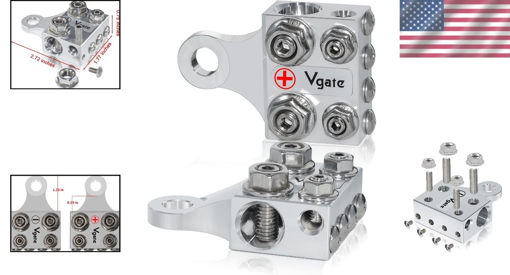 12-Way Multi-Size Battery Connector for Various Applications