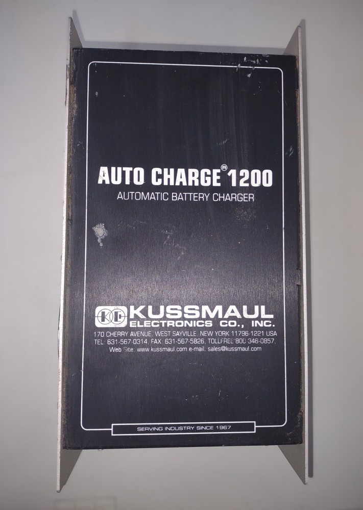 Kussmaul Auto Charge 1200 Automatic Battery Charger