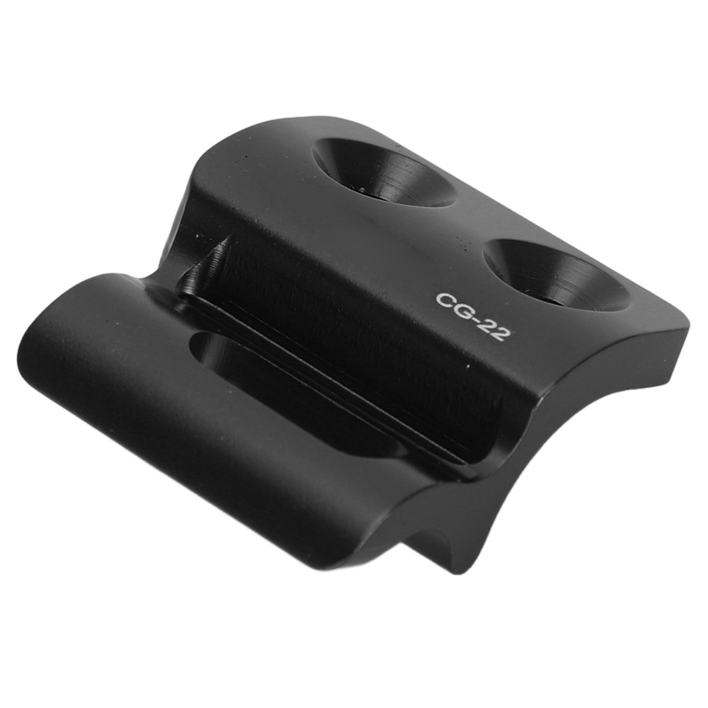 Black Front Derailleur Hanger Aluminium CNC Processing Anodic Oxid