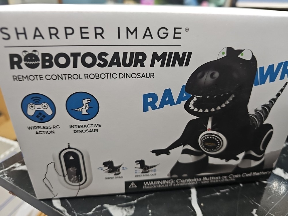 Sharper Image Infrared Control Dinosaur Robotosaur Mini New