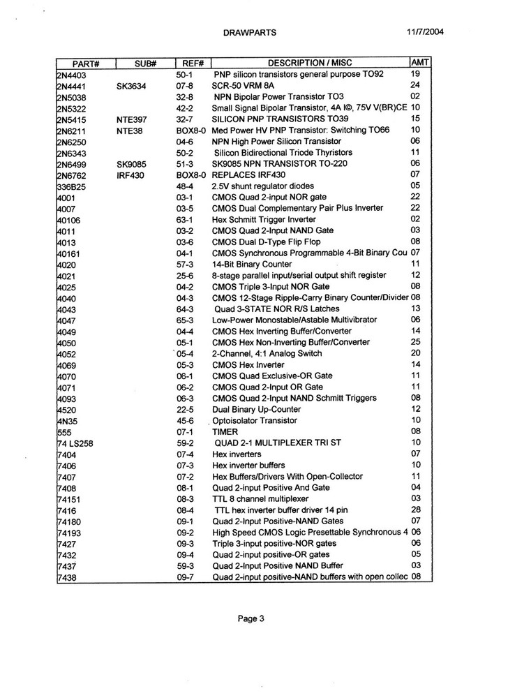 Digital Electronics Integrated Circuits Flip Flop Eprom Op AMPS transistors