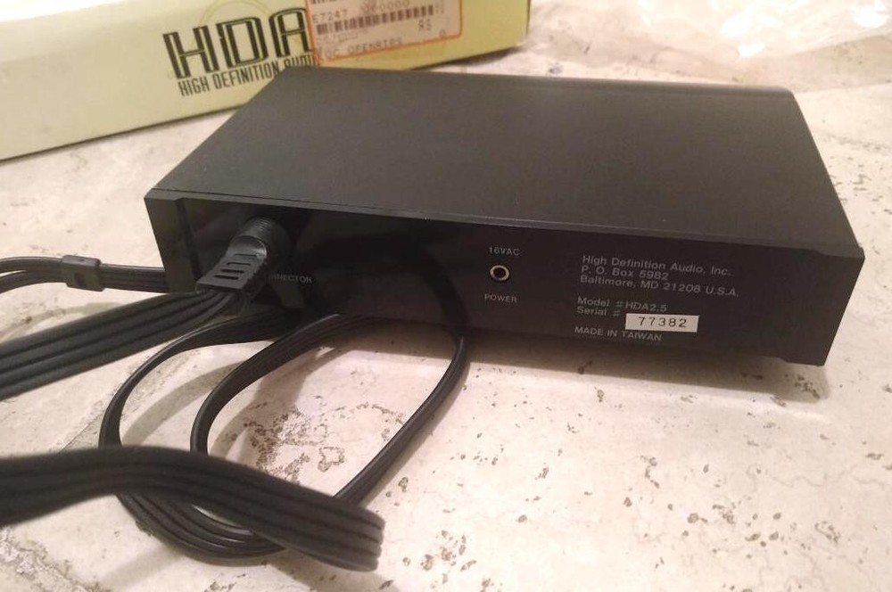 HDA High Definition Audio Vintage Audio Processor HDA 2.5