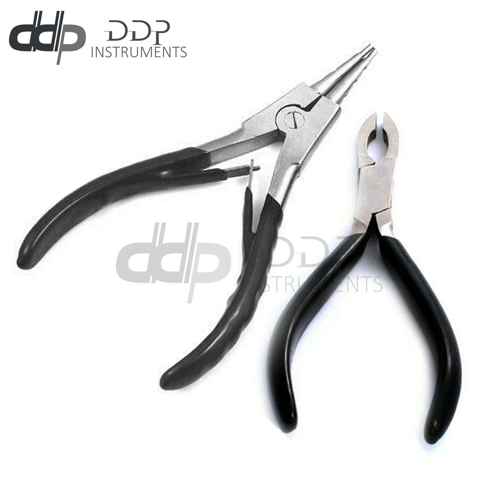 Ring Bending & Holding Pliers Loop Closing - Ring Opening Pliers PVC Dipped