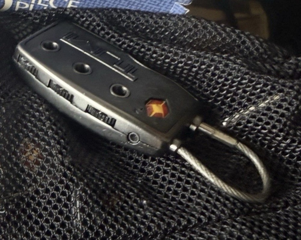 Tumi TSA Approved Travel Lock Set – Cable Combo Lock + 3-Dial Padlock Bundle