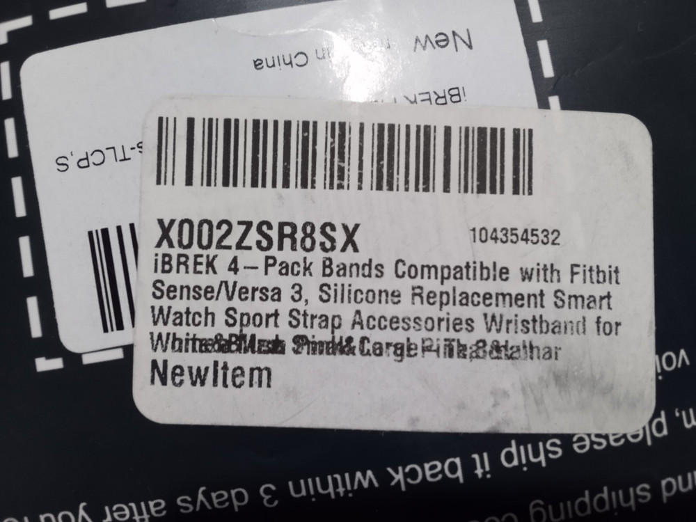 IBREK Bands-4 bands-New-Compatible with FITBIT