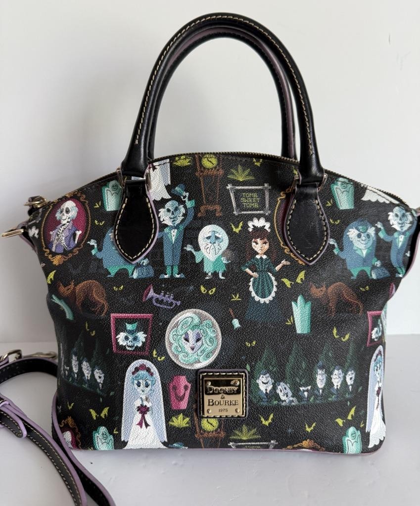Disney Dooney & Bourke Haunted Mansion Satchel