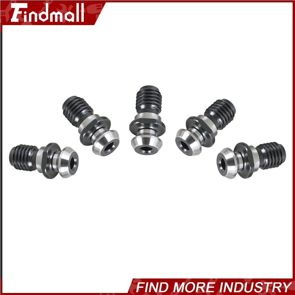 Findmall 10pc Coolant Pull Stud Retention Knob for CAT40 45°0.740"