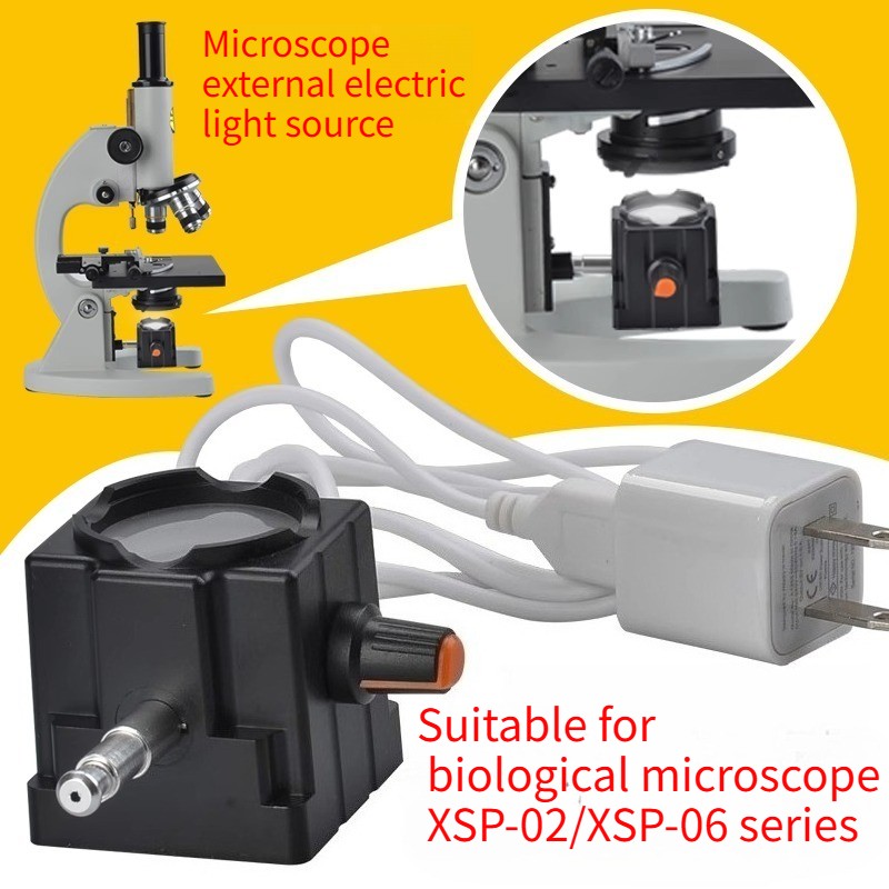 Microscope XSP series external electric light source LED condenser lighting