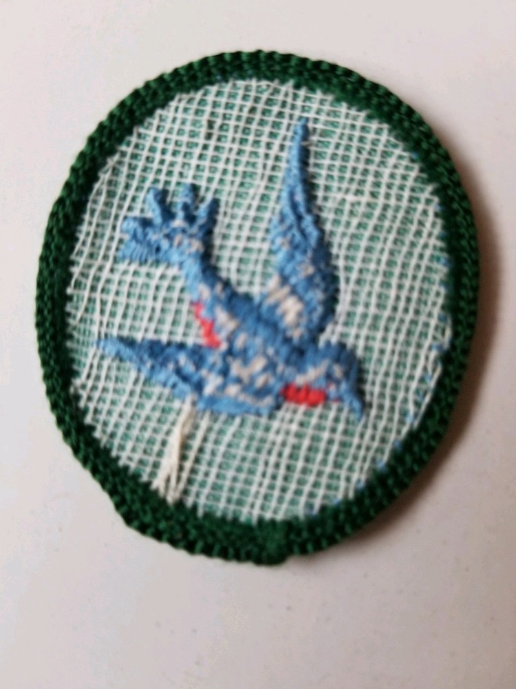 Blue Swallow Patch