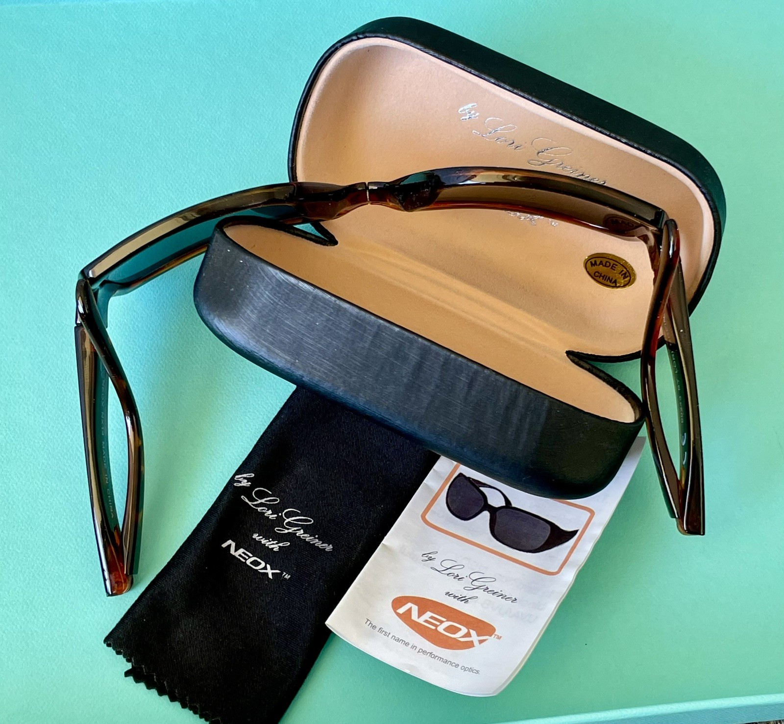 Callaway Eyewear Lori Greiner NEOX Ladies Sunglasses NX14 60243 Tortoise Unworn!