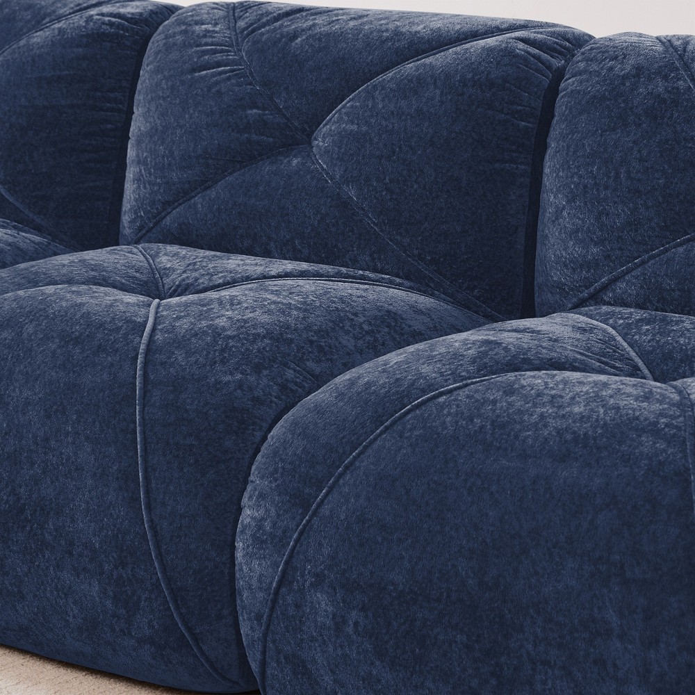 2 Piece Sofa Set Comfy Sofa Couch, 2+3 Seater Sofa Set,Deep Seat Sofa,Soft Vel