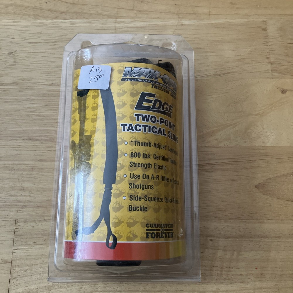 MAX OPS SPT2 Edge Tactical Sling 2" W Adjustable Two-Point 28201