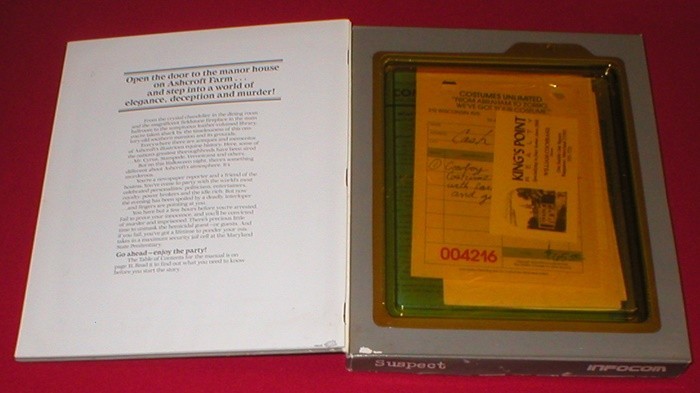 Suspect for the Commodore 64 C64 128 Computer NEW IN BOX