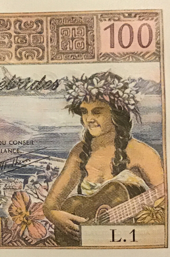 New Hebrides Banknote. 100 Francs. Dated 1977. P18d. Unc.