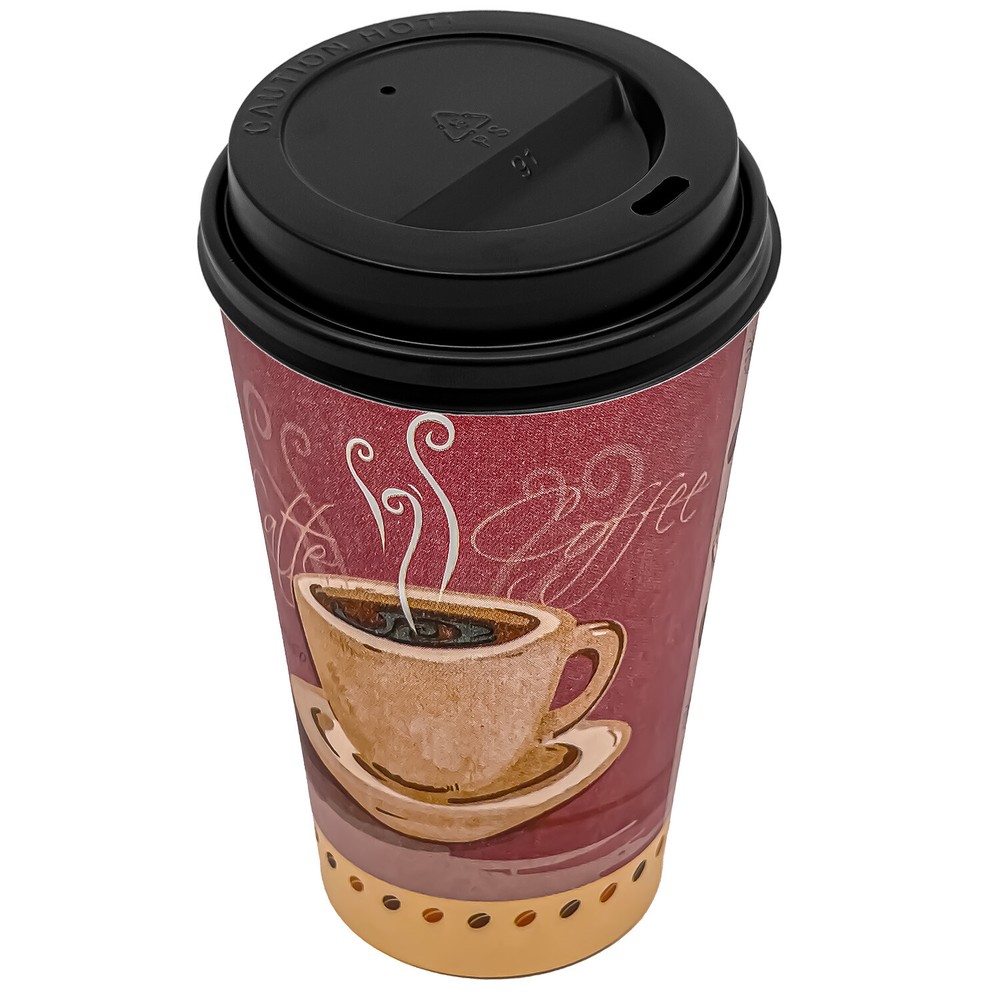 Disposable Colored Poly Paper Durable Hot Cups, Hot/Cold Drink, Coffee Cups, Tea