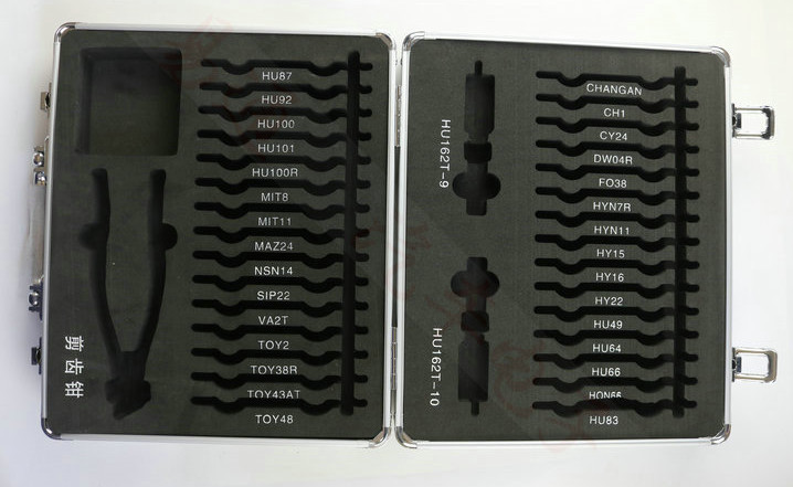 LISHI Special Carry case carry total 32 models for Auto Pick and Decoder