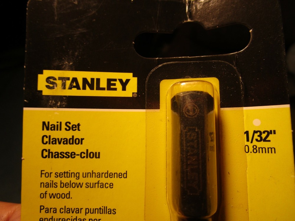 Stanley 58-111 1/32 Inch Square Nail Head Tip Set