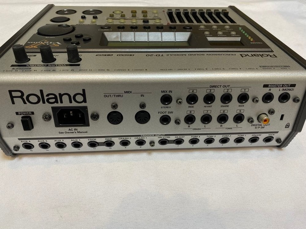 Roland TD-20 V-Drums Percussion Sound Module Junk