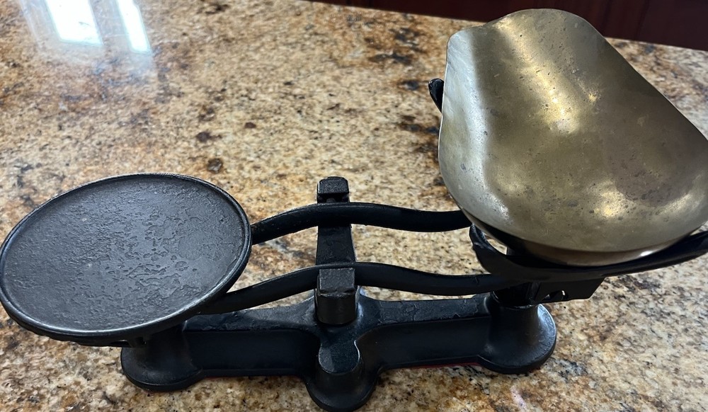 VTG Standard Blance Scale Brass Holder 3 Weights