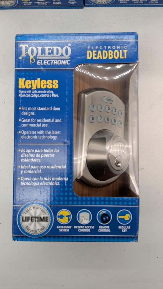 Schlage Camelot Single Cylinder Electronic Keypad Deadbolt with Passage...