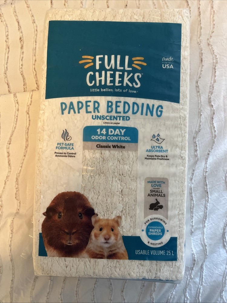 Full Cheeks Unscented Paper Bedding 25L