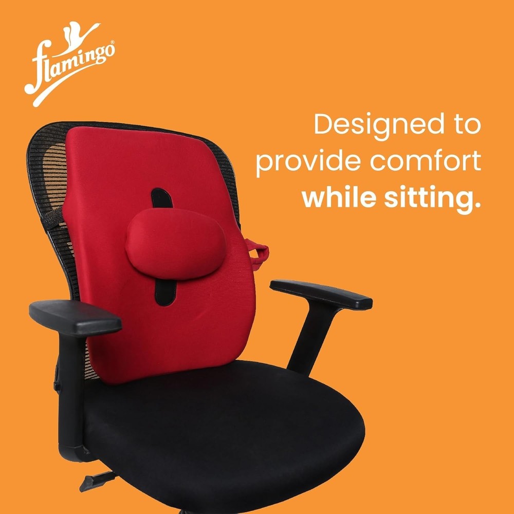 Back Rest Support for Orthopedic Support | Foam Back Rest Cushion | Chairs, Car